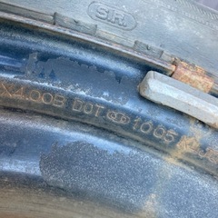 ホイールタイヤ4本155/65/R13 の画像