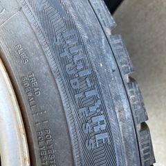 ホイールタイヤ4本155/65/R13 の画像