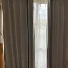 値下げ中！カーテンとレースセット