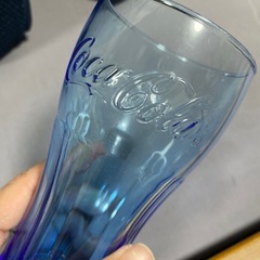 コカコーラガラスコップの画像