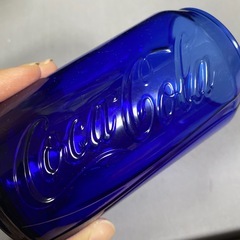 コカコーラガラスコップの画像