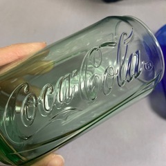コカコーラガラスコップの画像