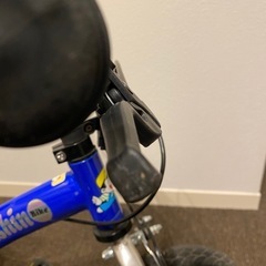 （お渡し決定）へんしんバイク2 青　子ども用自転車　12インチの画像
