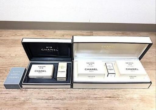 受け取り決定9/240【未使用】 CHANEL サヴォン オードゥトワレット まとめ 6点 №19 POUR MONSIEUR シャネル 石けん 香水