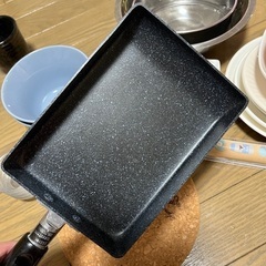 0円　差し上げます　卵焼きフライパン　食器 21日までの画像