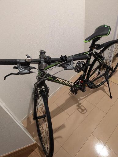 クロスバイクMERIDA マッドブラックCROSSWAY150あさひ限定モデル