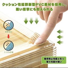 コーナーガード コーナークッション 強力テープ 付き 衝撃吸収家具保護の画像