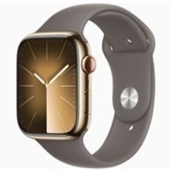 新品　Apple Watch series9 45mm GPS +セルラーモデル　ゴールドステンレス
