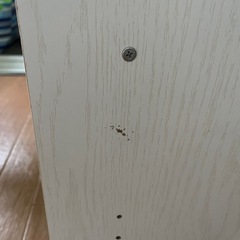 【お取引先決定】白い木目調 カラーボックス 4個の画像