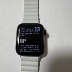 激安　保証付き　Apple Watch SE 第2世代　44mm GPS +セルラーモデル　ミッドナイトの画像