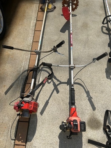 ジャンク品 刈払機 2台セット