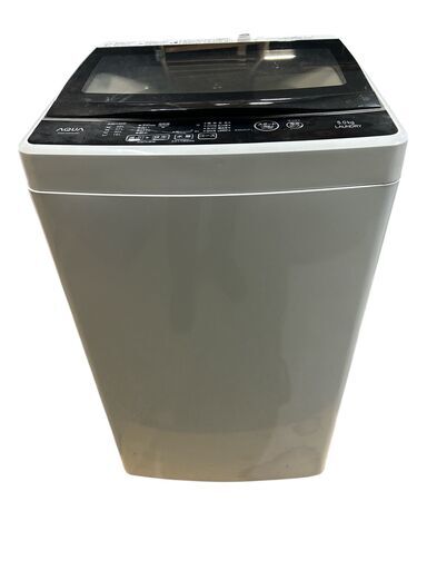 AQW-G50GJ(W) 全自動洗濯機 5kg アクア 中古品 ホワイト コンパクト設計