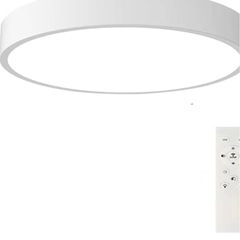 LEDシーリングライト 4~6畳 天井照明 30Ｗ 薄型 リモコン付き 調光調色 北欧風 昼光色 おしゃれ 省エネの画像