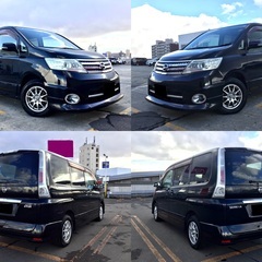 ★最安！★緊急投稿！★後期最終型！日産★セレナ★ハイウェイスター！★4WD！★下回り良好！★長期車検付！★禁煙車！★ナビ！★テレビ！★大型フリップダウンモニター！★パワースライドドア！★装備多数！★寒冷地仕様！爆速納車可能！★全国格安陸送可能！の画像