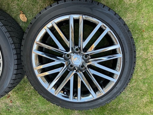 クラウンアスリート純正アルミ、ブリザックセット