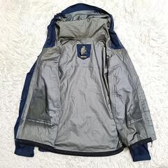 ザノースフェイス ゴアテックス gore-tex ナイロンジャケット ジップアップ 紺色 S メンズの画像