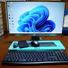 超高速！大型23.8インチ フルHD液晶搭載 一体型デスクトップ...