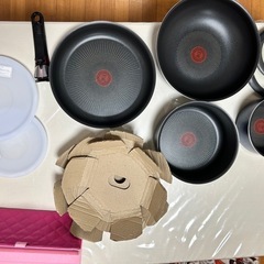 決まりました( ꕹ )[新品多数 極美品]ティファール フライパン9点セットの画像