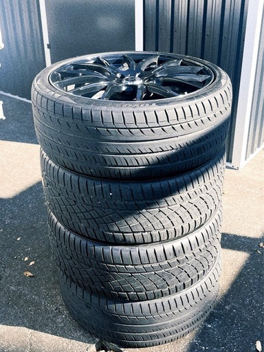 【ジェイ様専用】VOLTEC 20インチアルミ+夏タイヤ4本セット 245/35/ZR20 95Y