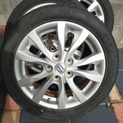 SUZUKI純正アルミホイールタイヤ4本セット