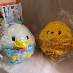 ぬいぐるみ　がま口ポーチ　ドナルド　プーさん