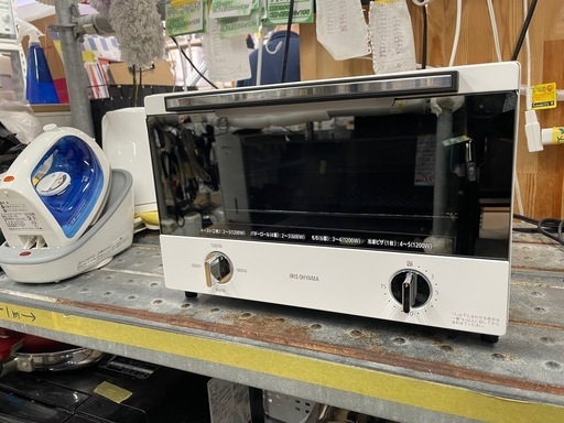 スチームオーブントースター2枚焼き アイリスオーヤマ  管理番号 11911