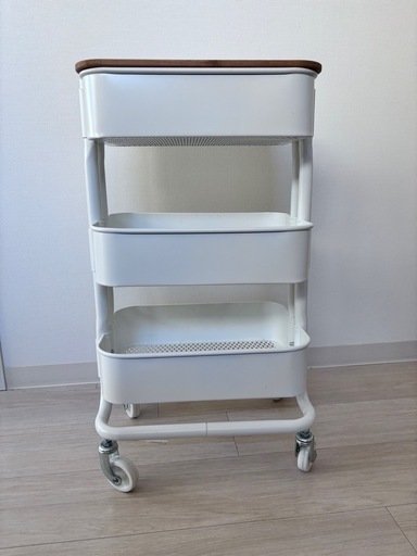 【IKEA】RÅSKOGロースコグワゴン3段キッチンワゴン