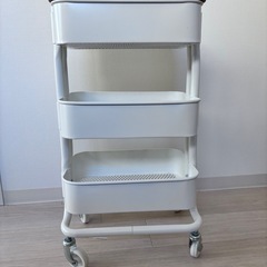 【IKEA】RÅSKOGロースコグワゴン3段キッチンワゴン