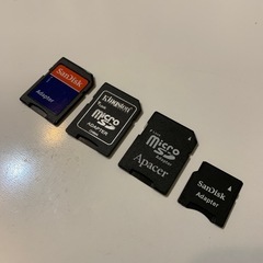 USBメモリ SDカード マイクロカード セットの画像