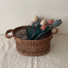 チューリップ　オブジェ　飾りの画像