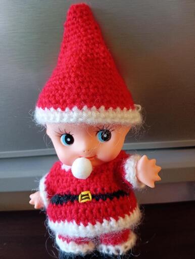 メリークリスマス！！クリスマス仕様のキューピーちゃん人形です！