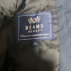 beamsのダウン　xl
の画像