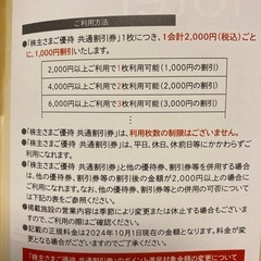 プリンスホテルレストラン、掬水亭、狭山スキー場、共通割引券の画像