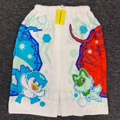 (新品未使用)ポケモン ラップタオル 60cm ポケットモンスター 巻きタオルNo.43の画像