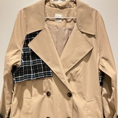 idem イデム　トレンチコート　ベージュ