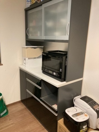 本日まで！最終値下げ5万円→1.6万円　ニトリ　食器棚　カップボード　キッチン　収納　美品