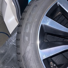 12月10日まで限定　2022年製スタッドレスホイールセット　215/60R17の画像