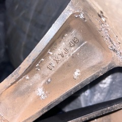 12月10日まで限定　2022年製スタッドレスホイールセット　215/60R17の画像