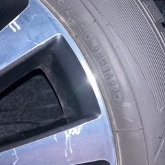 12月10日まで限定　2022年製スタッドレスホイールセット　215/60R17の画像