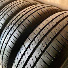 Maxrun Effiia AUTOBACS 155/65R13 73H 中古タイヤ&スチールホイール×4
