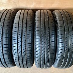 Maxrun Effiia AUTOBACS 155/65R13 73H 中古タイヤ&スチールホイール×4