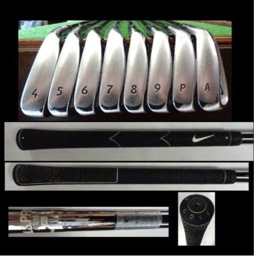 8本SET■NIKE■PRO COMBO FORGED OSモデル■ N.S.PRO950GH-Ｓ■♯4～9・P・A