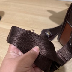 アンティーク風カメラバックの画像
