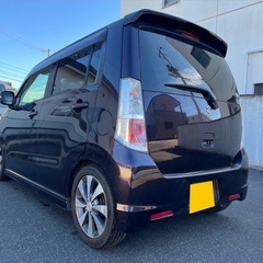 初売り2日から‼️‼️低走行6万キロ台のリミテッドⅡが入りました‼️月々9千円〜分割払い可‼️ 車検2年付き！【名義変更代込み】☆スズキ ワゴンRスティングレー☆HDDナビ付き☆走行中DVD見れます☆プッシュスタート☆ドライブレコーダー付きのフル装備☆純正アルミ☆そのまま乗って帰れます！の画像