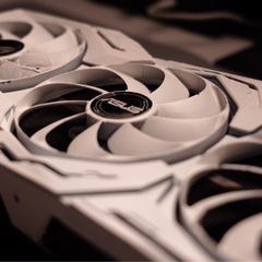 【ジャンク品】ASUS RX 5700 XT 8GB OC スタンド付の画像