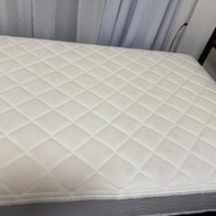 シングルパイプベッド +マットレスの画像
