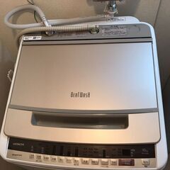 HITACHI/日立 洗濯機 ビートウォッシュ 洗濯10kg スリム 簡易乾燥 BW-V100Eの画像