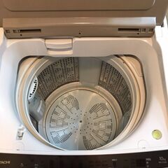 HITACHI/日立 洗濯機 ビートウォッシュ 洗濯10kg スリム 簡易乾燥 BW-V100Eの画像