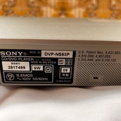 【決まりました】DVD プレーヤー の画像