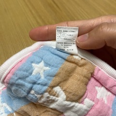 ほぼ未使用抱っこ紐よだれカバーの画像